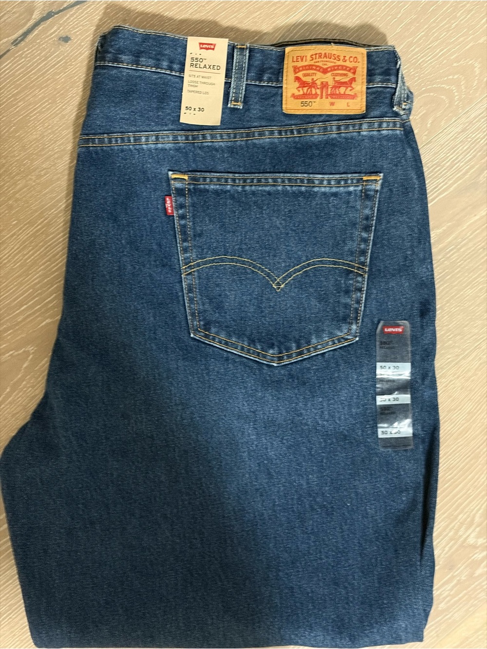 Levi’s 550 Relaxed Fit Men’s Jeans A1